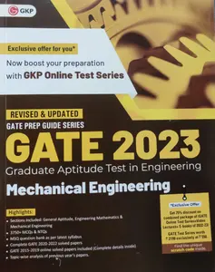 GATE2023-MECHANICAL ENGINEERING-G K PUBLICATIONS {P}LTD-VNIT GARG{EDITOR }HIGHER EDUCATION BOOK