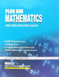 MATHEMATICS-PLUS ONE -SCERT EDITORIAL BOARD TEAM NEW JYOTHI-NEW JYOTHI PUBLICATIONS-ALL IN ONE SERIES