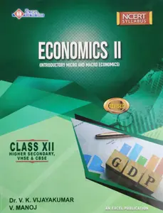 ECONOMICS PLUS TWO V K VIJAYAKUMAR EXCEL PUBLICATION PLUS TWO SERIES