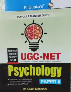 NTA-UGC-NET PSYCHOLOGY- Paper 2, By  Dr.SWATI MAHARSHI, R. Gupta's 