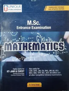 MSC-ENTRANCE-UNIQUE PUBLISHERS-SURAJ SINGH-EXAM