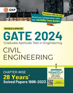  GATE 2024 Civil Engineering  Chapter-wise Solved Papers  1996-2023