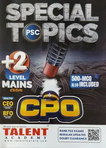 PSC CPO SPECIAL TOPICS | PLUS TWO LEVEL