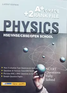 A+ GRADE PLUS TWO RANK FILE PHYSICS | NEW JYOTHI 2023-24