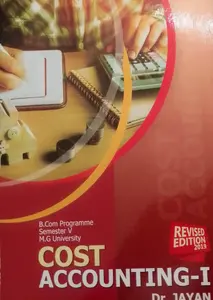 COST ACCOUNTING I B.Com Programme Semester V M.G University