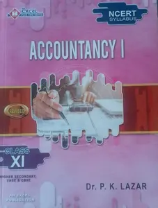 PLUS ONE ACCOUNTANCY 1 EXCEL PUBLICATIONS | NCERT