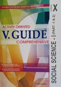 V.GUIDE  SOCIAL SCIENCE 1 PART 1 & 2 English Class 10 Activity Oriented 