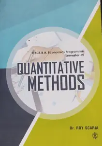 QUANTITATIVE METHODS CBCS BA ECONOMICS