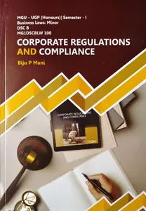 CORPORATE REGULATIONS AND COMPLIANCE