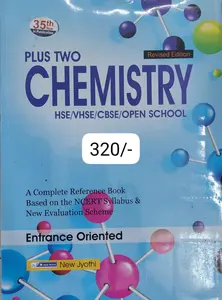 PLUS TWo CHEMISTRY NEW JYOTHI 