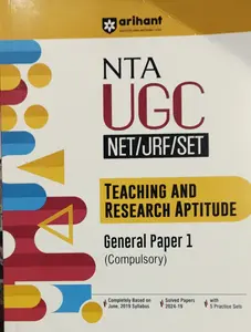 NTA UGC {NET/SET/JRF}GENERAL PAPER  1  ARIHANT PUBLICATIONS