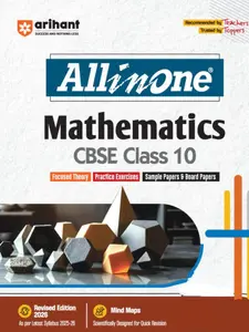 CBSE All in one Mathematics Class 10 Exam 2025-26 