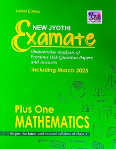 NEW JYOTHI Examate |Plus One MATHEMATICS | 2025-26