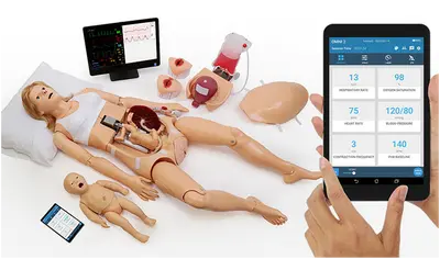 NOELLE® Childbirth and Neonatal Resuscitation Patient Simulators with OMNI® 2 (Gaumard)