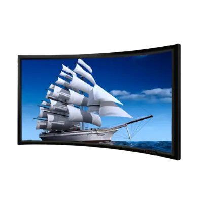 Fixed Frame Screens Curved
