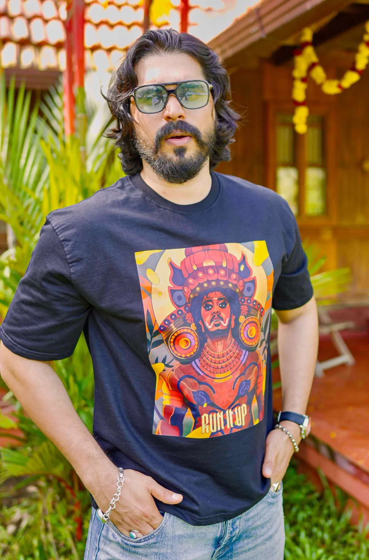 Men Black T-Shirt