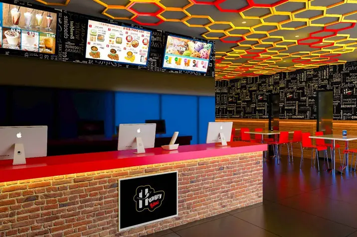 Hungry bites - Pizza & Burger