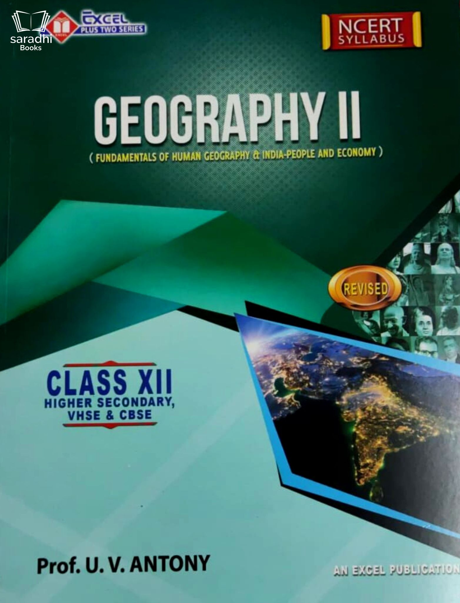 Plus Two Excel Geography Reference Book (Higher Secondary, VHSE, CBSE
