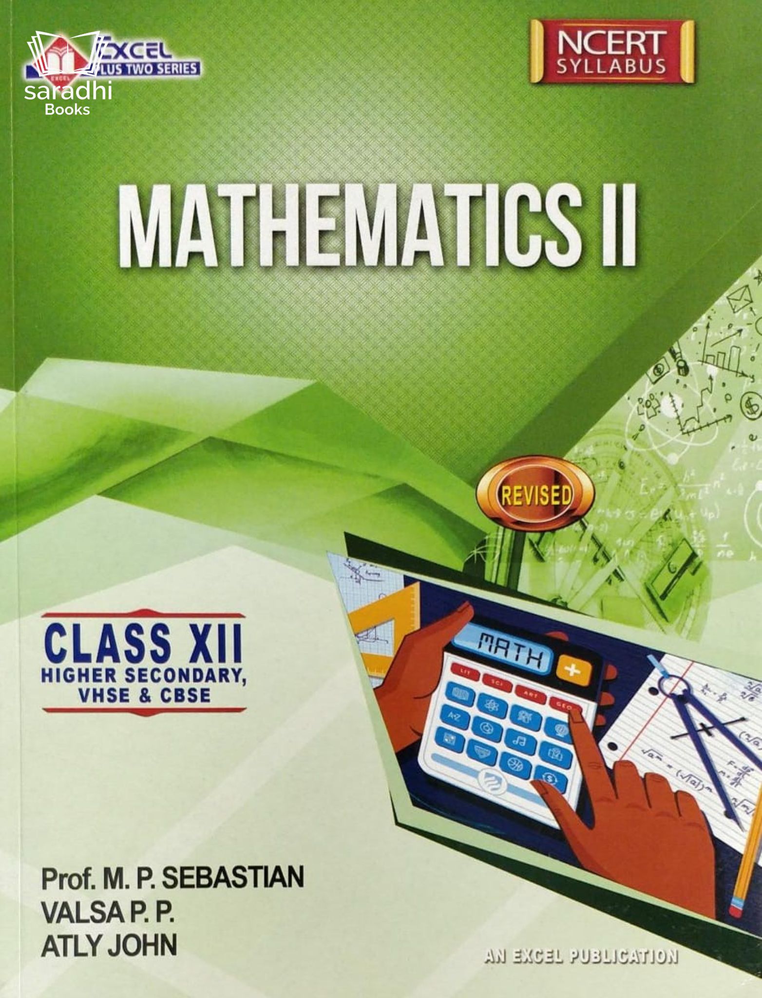 Plus Two - Excel Mathematics (Part 1&2, Concise) Reference Book (Higher  Secondary, VHSE, CBSE, Open School) - Online Book Store in Kerala |  Academic Books | Reading Books | Text Books