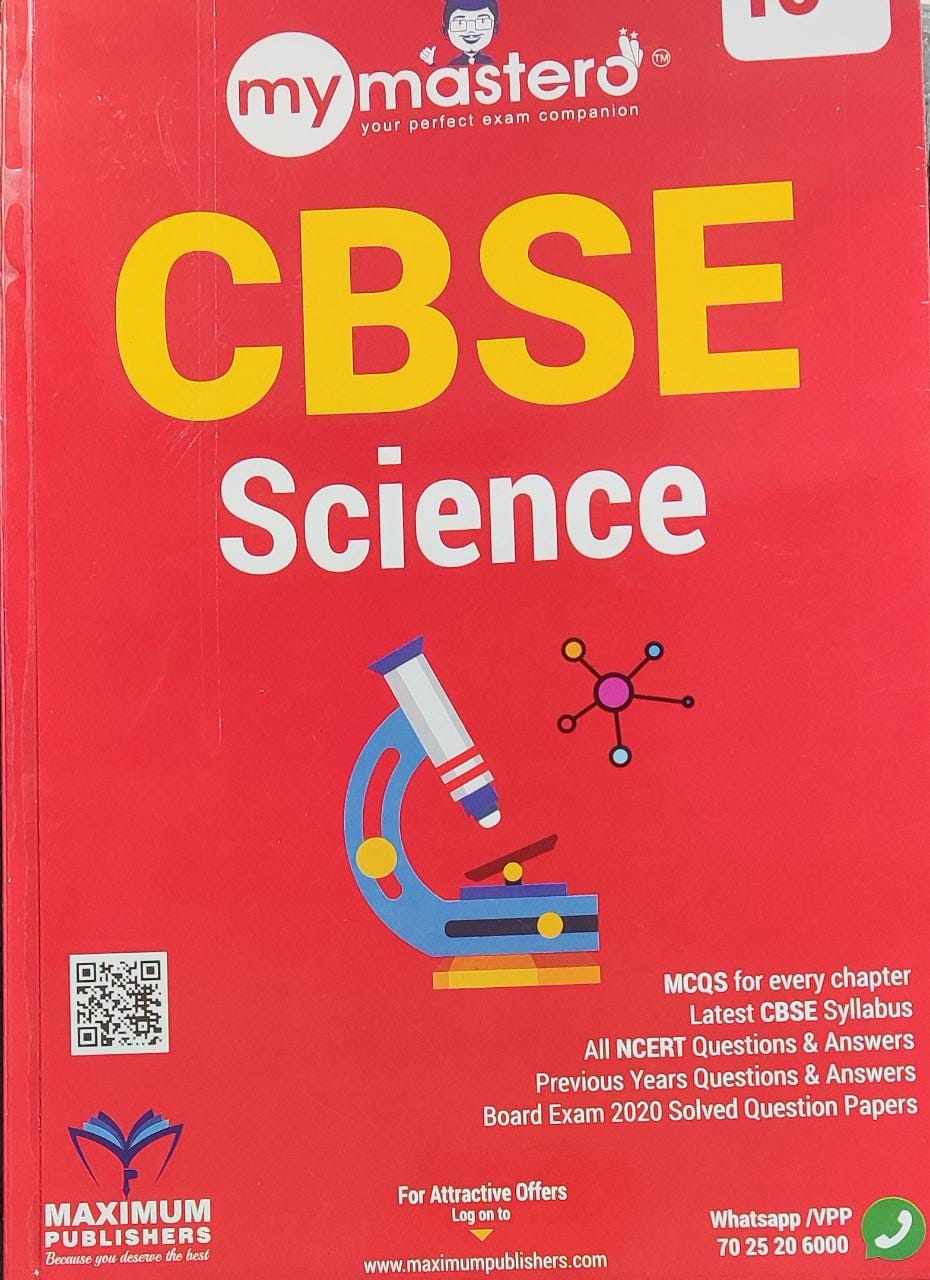 Class 10 CBSE Science Guide - My Mastero - Online Book Store in Kerala ...