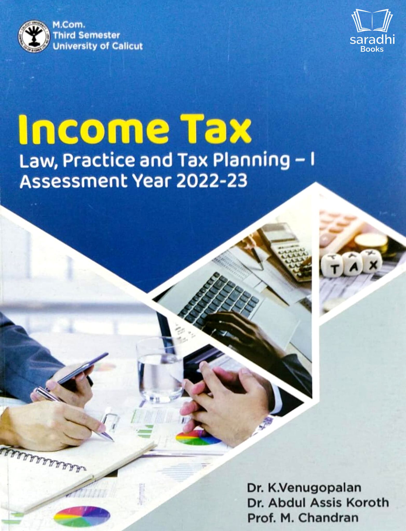 Tax Law, Practice and Tax Planning I Assessment Year 202223 M Com Semester 3