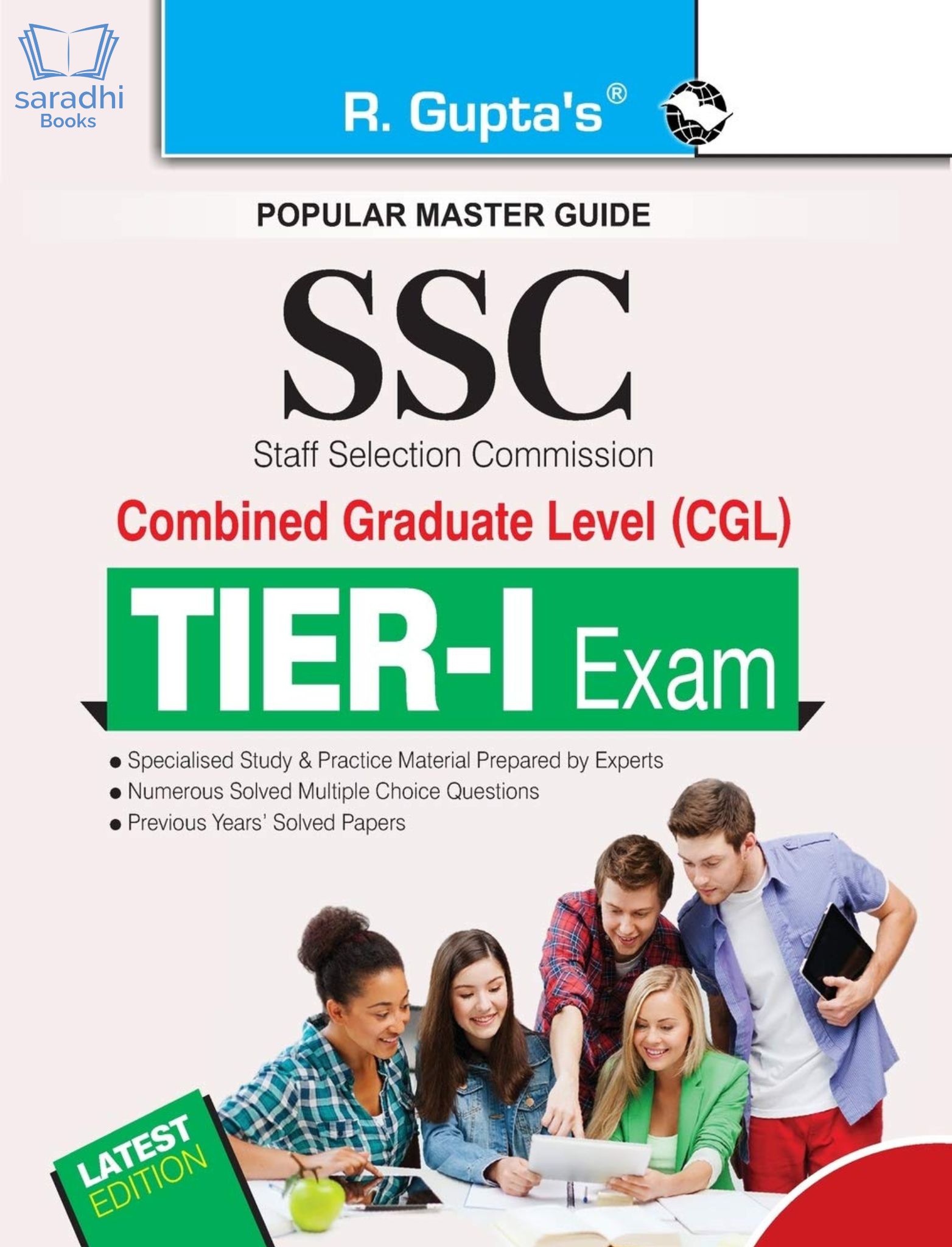 SSC Combined Graduate Level CGL Tier 1 Exam Guide | R Gupta's - Online ...