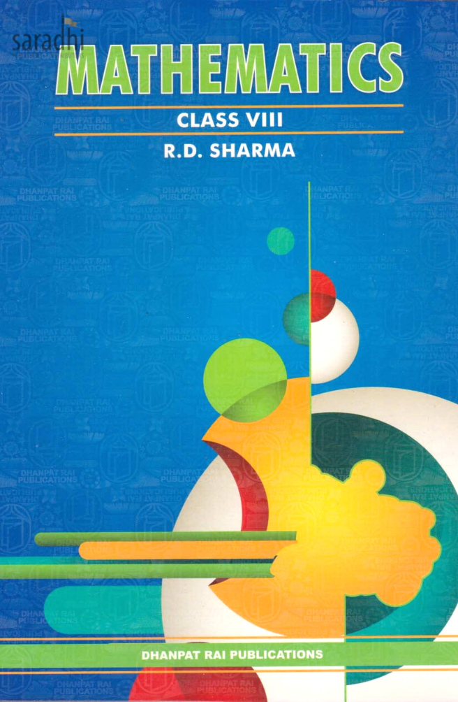 R D Sharma Mathematics Class 8 Cbse Examination 2023 2024 Online Book Store In Kerala