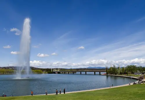Scenic Cycle or Stroll Around Lake Burley Griffin