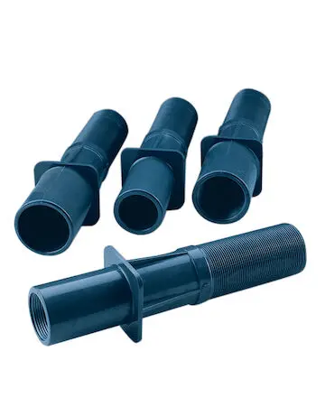 PVC puddle flanges