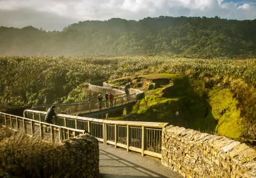Walk the Punakaiki Pancake Rocks & Blowholes Trail 