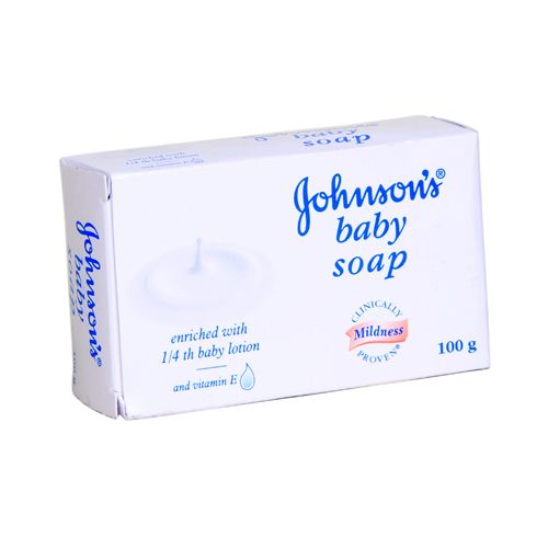 JOHNSON'S Baby Soap with baby lotion and vitamin E - 150gms